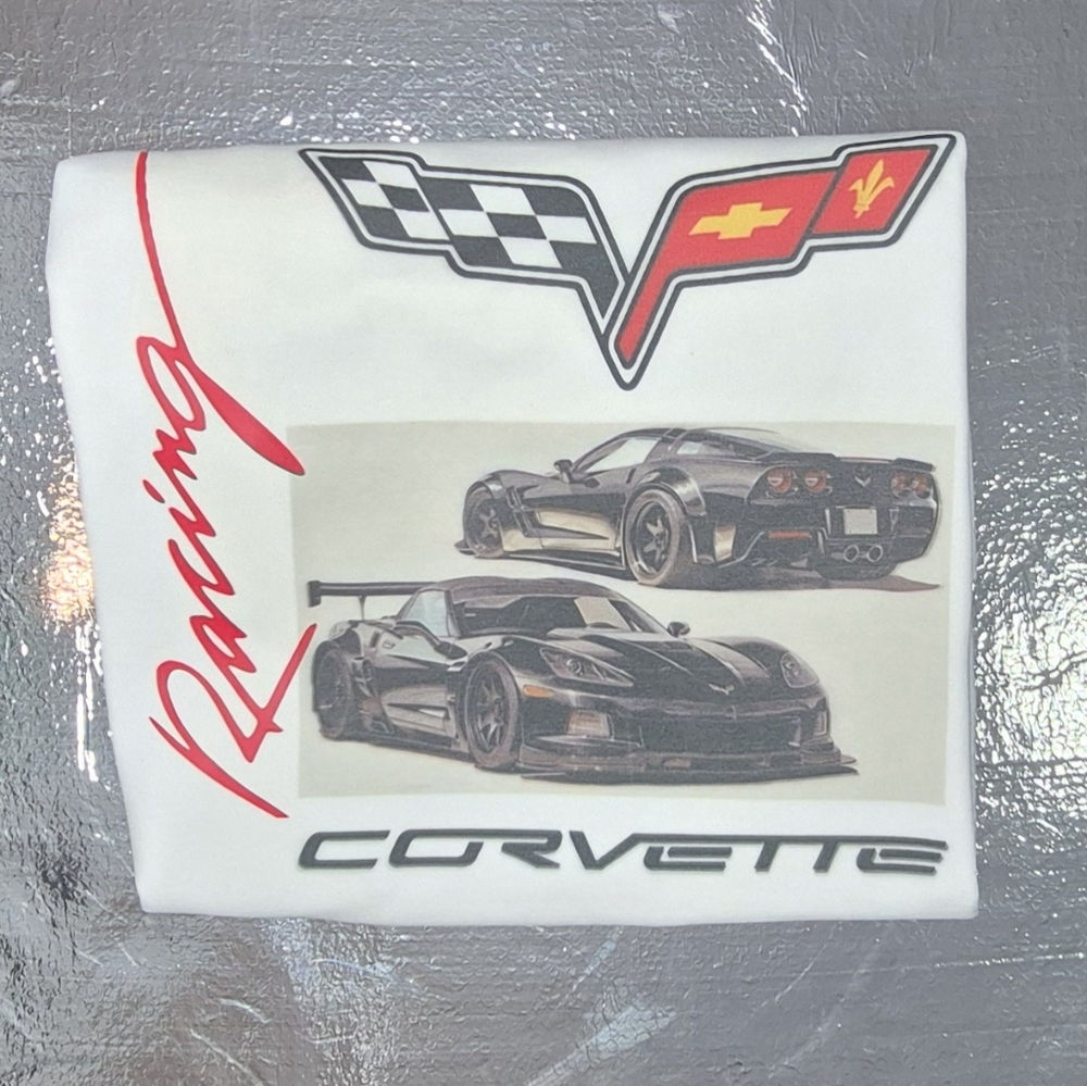 White Corvette Racing Sweatshirt - Picture 4 of 4